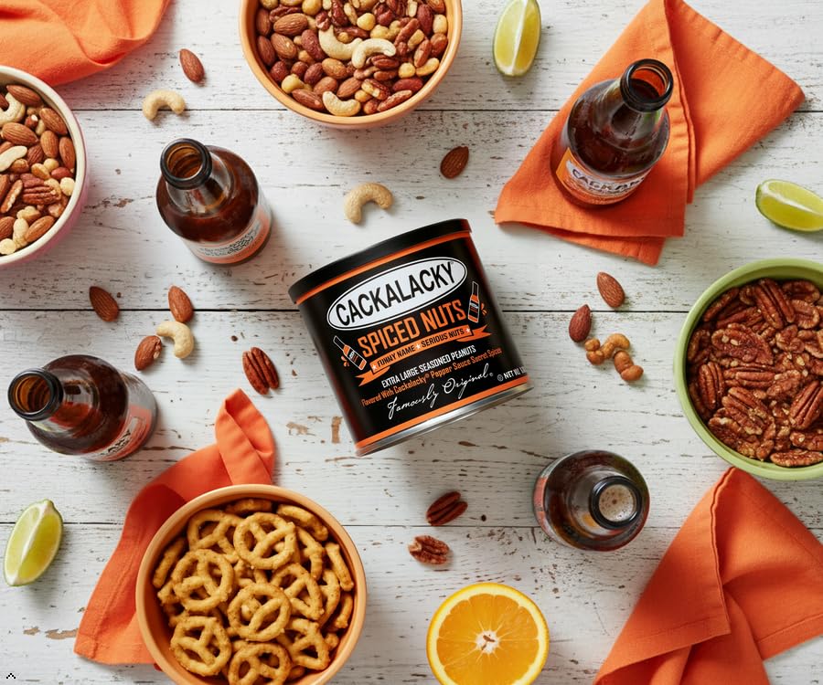 nuts art works 1shot缶　masasculp マサスカルプ Amazon.com : Cackalacky Famously Original Spiced Nuts - 12 oz